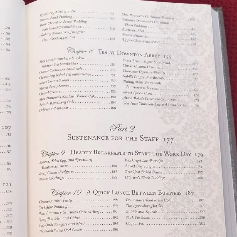 The Unofficial Downton Abbey Cookbook From Upstairs & Down Hardcover NWT-D